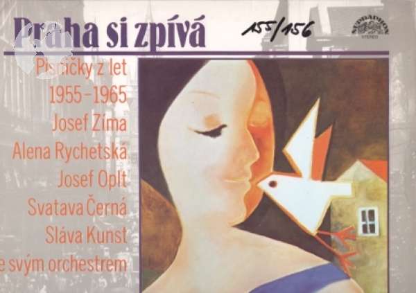 Praha si zpívá - písničky z let 1955 - 1965 - Zíma, Rychtecká, Oplt, Černá, orchster Sláva Kunst / 155 + 156