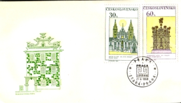 FDC 1688 + 1689 ● - 1968