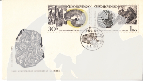 FDC 1699 + 1702 ● - 1968