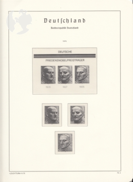 Německo - Spolková republika - 1975 - SF