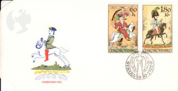 FDC 1986 + 1989 ● - 1972
