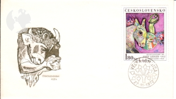 FDC 1993 / 1997 ● - 1972 (POFIS-Nr.: 1996 mit Ortsstempel „Velká Lomnica“)