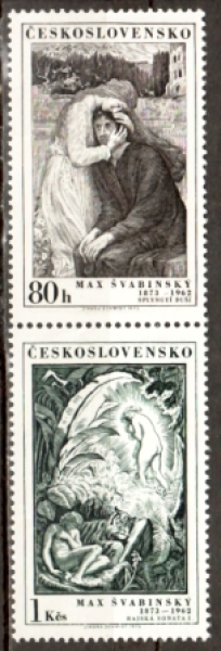 2050 + 2051 soutisk svisle ** - 1973