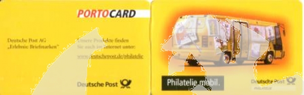 NSR MH 2250 ** - 2002 98 002 - reklama "Deutsche Post / Philatelie Mobil"