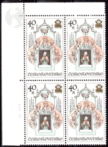 2322 / 2326 - čtyřblok ** - 1978