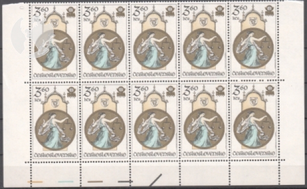 2326 - větší celek 10 známek ** - 1978