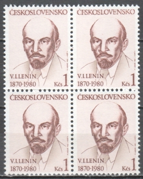 2436 čtyřblok ** - 1980
