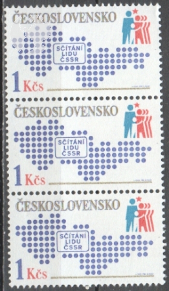 2454 - Dreierstreife ** - 1980