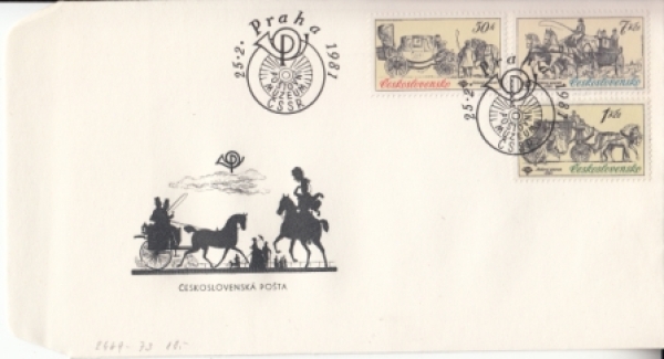 FDC 2467 / 2518 ● - 1981 kompletní ročník