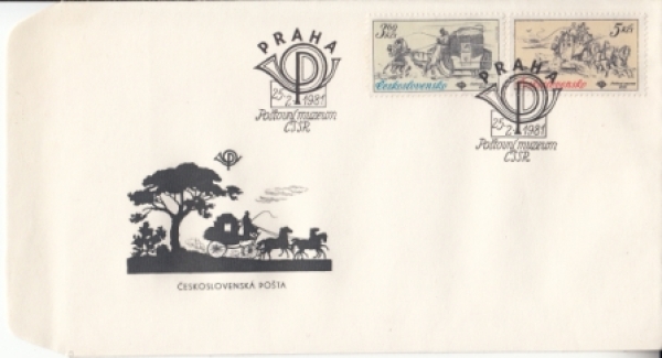 FDC 2467 / 2518 ● - 1981 kompletní ročník