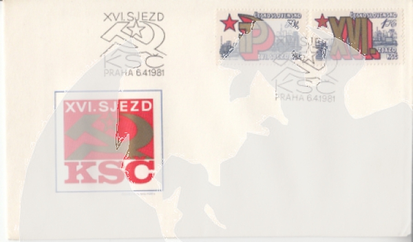 FDC 2467 / 2518 ● - 1981 kompletní ročník