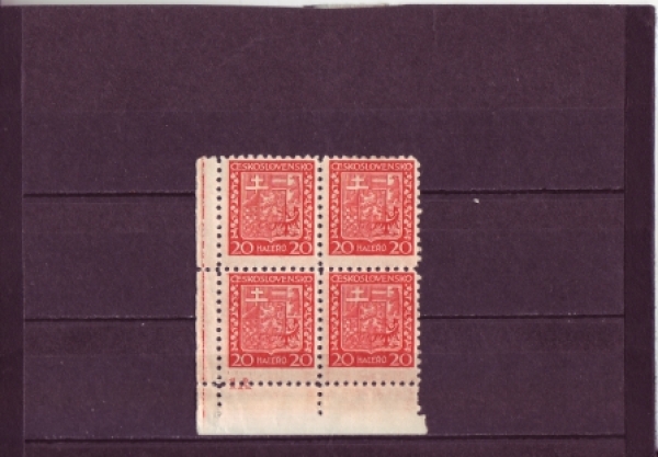 250 - 1 A - L D čtyřblok ** - 1929