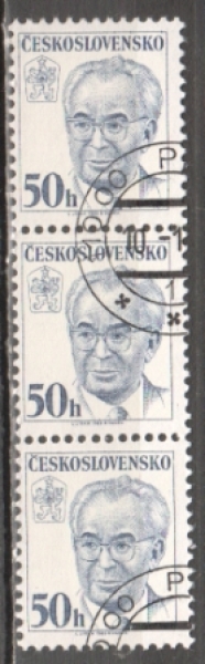 2574 - třípáskapáska - svisle ** - 1983