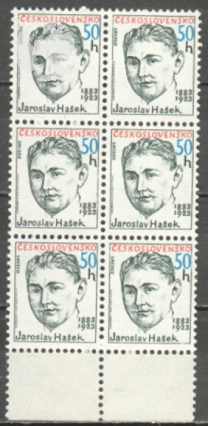 2576 - větší celek 6 známek - svisle ** - 1983