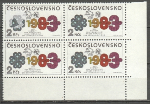 2581 čtyřblok ** - 1983