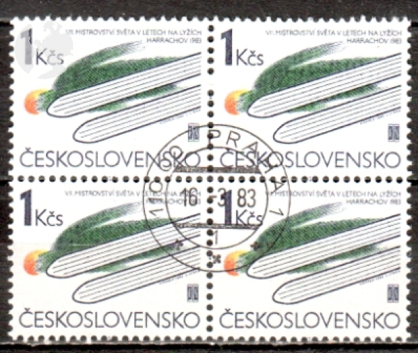 2585 čtyřblok ● - 1983