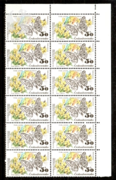 2587 / 2592  - větší celek 12 známek ** - 1983