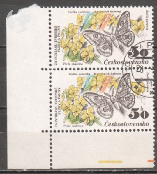 2587 pár - svisle ● - 1983