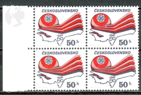 2605 / 2607 čtyřblok ** - 1983