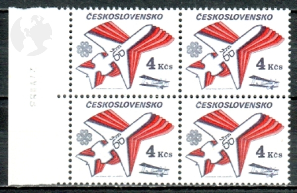 2605 / 2607 čtyřblok ** - 1983