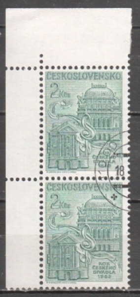 2614 / 2615  pár - svisle ** - 1983