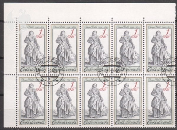 2621 / 2625 - větší celek 10 známek ● - 1983