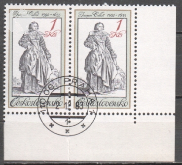 2623 Paar - gefaltet ● - 1983