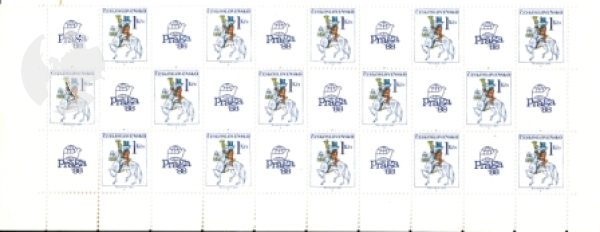 2814 - větší celek 15 známek + 15 K ** - 1987