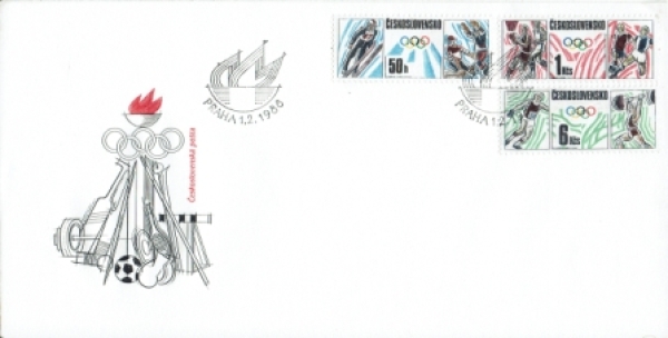 FDC 2824 / 2873 ● - 1988 - kompletní ročník