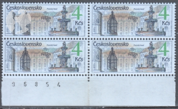 2850 čtyřblok ** - 1988