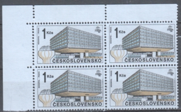 2854 čtyřblok ** - 1988