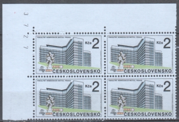 2855 čtyřblok ** - 1988