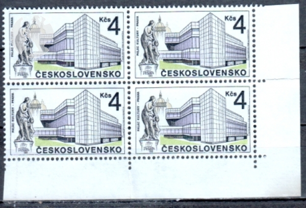 2856 čtyřblok ** - 1988