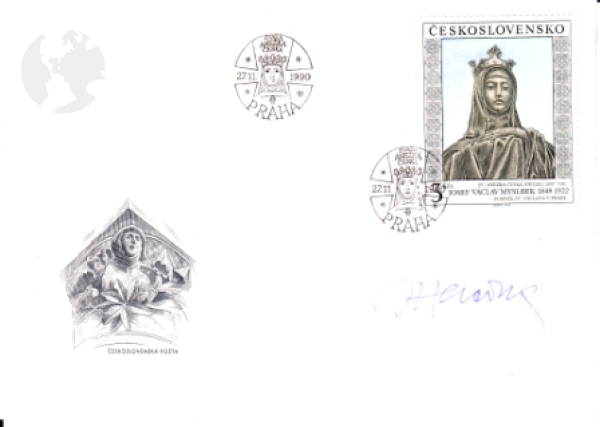 FDC 2962 mit Unterschrift ● - 1990