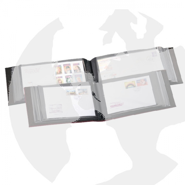 Leuchtturm - FDC Album - bez kazety - hnědočervený - 301 469 - použitý