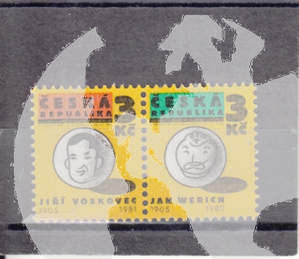 0067 + 0068 - vodorovně ** - 1995