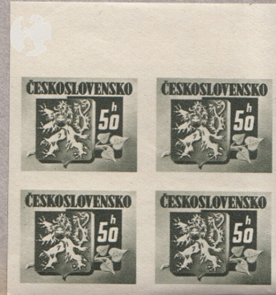 0363 B / 0371 B - Viererblock ** - 1945