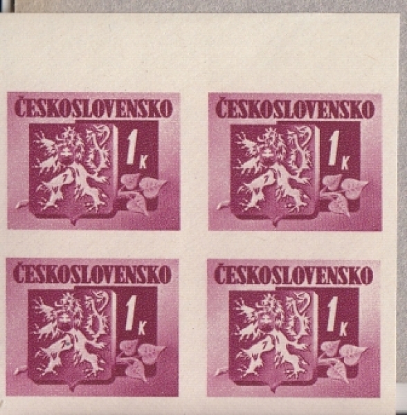0363 B / 0371 B - Viererblock ** - 1945