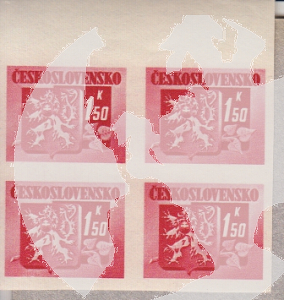 0363 B / 0371 B - Viererblock ** - 1945