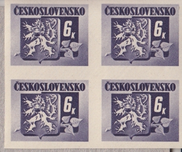 0363 B / 0371 B - Viererblock ** - 1945