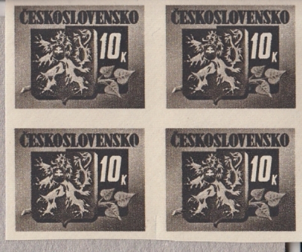 0371 B - Viererblock ** - 1945
