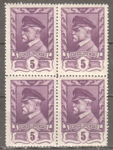 0381 - čtyřblok ** - 1945