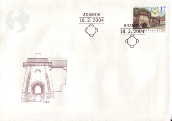 FDC 0387 / 0420 ● - 2004 kompletní ročník