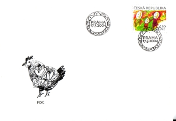 FDC 0387 / 0420 ● - 2004 kompletní ročník