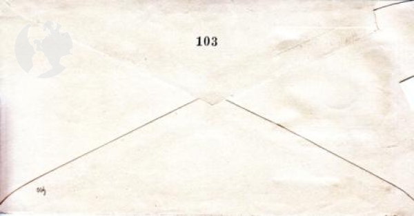 FDC 443 / 446 - M A / 46 - 103 ● - 1946