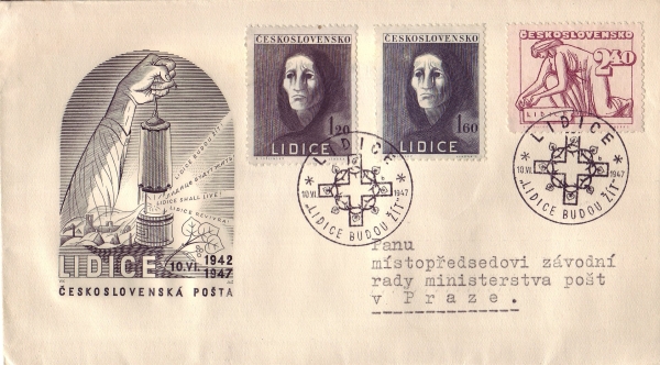 FDC 453 / 455 - M 3 / 47 - 469 ● - 1947