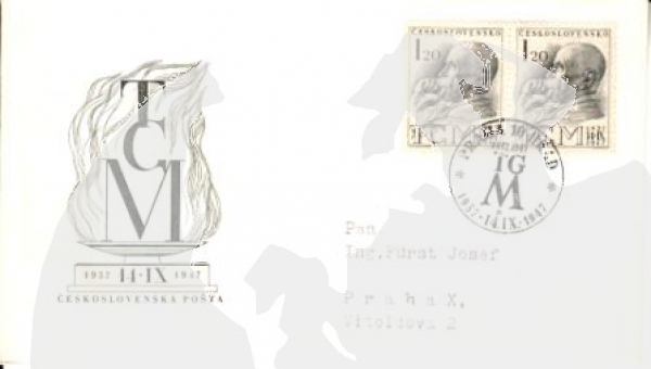FDC 458 ● 1947
