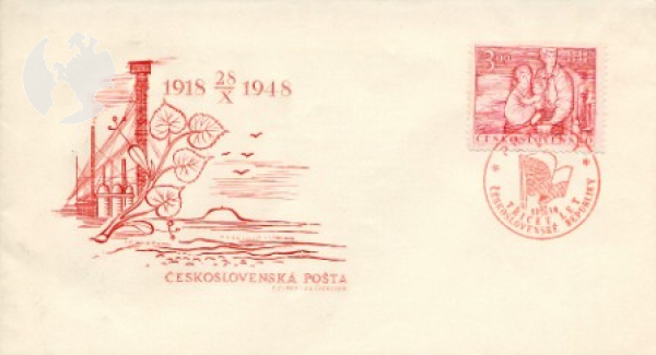 FDC 491 ● - 1948