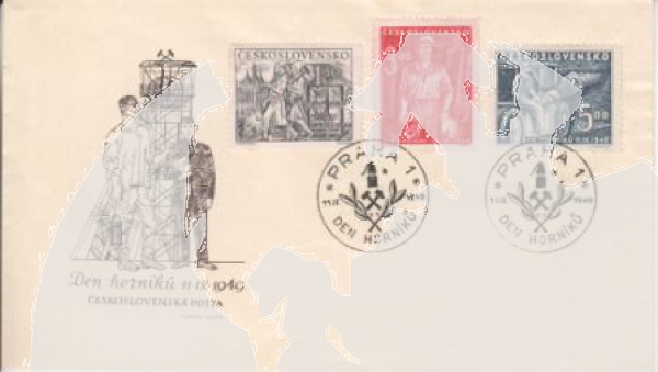FDC 522 / 524 ● 1949