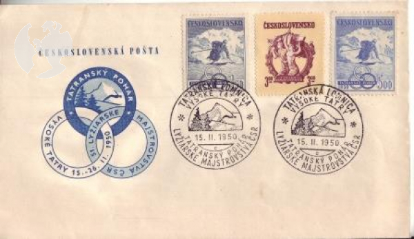 FDC 533 / 535 ● - 1950